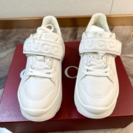 全新Gucci 古馳Wave字母魔術貼老爹鞋休閒鞋白色36.5碼