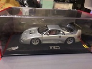 1:18 BBR Models Ferrari F40 LM 1989 Metal Silver