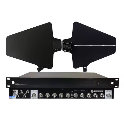 ADUZIC UA844 Signal Distributor UHF Antena RF Signal Splitter For All Wireless Mic 450-960MHZ Antenn