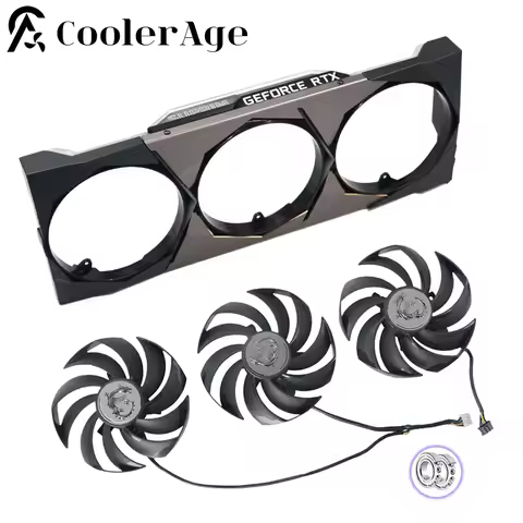 Video Card Fan For MSI GeForce RTX 3070 3080 3090 3070Ti 3080Ti 3090Ti SUPRIM X 95MM PLD10010B12HH G