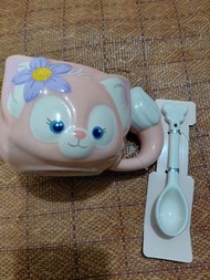 迪士尼 Lina Bell大頭杯連匙羹.