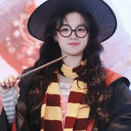 Harry Potter Round Glasses Frame No Lenses Alalei Round Large Frame Decorative Frame Trendy Cute Gla