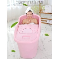 Adult bath barrel thick plastic large bath tub home bath tub tub bath barrel ful