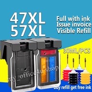 For Canon 47 57 pg-47 cl-57 ink cartridge for Canon PIXMA  E3170 E3177 E400 E410 E417 E460 E470 E477 E480