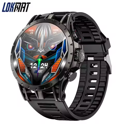 LOKMAT APPLLP 4 Android 4G LTE Smart Watch 1.508" AMOLED Screen Quad Core Smartwatch Telescopic Rota