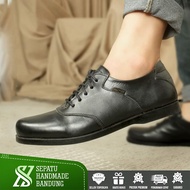 SEPATU PANTOFEL PRIA KULIT KANTOR KERJA KONDANGAN WEDDING NIKAH PANTOPEL BUNUT DERBY SHOES TEMALI KU
