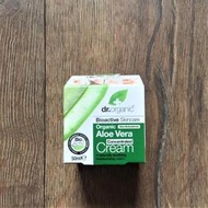 英國製 Dr.Organic Aloe Vera Cream 有機 蘆薈敏感肌 早晚面霜 保濕 新品