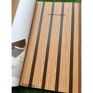 KAYU Korean Wall Wallpaper 15m2 Best Brown Wood Panel WPC Board Motif