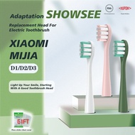 For SHOWSEE Electric Toothbrush Head Applicable to the replacement head XIAOMI MIJIA D1/D2/D3 of SHO