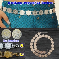 JA2403 🇲🇾 Tali Pinggang Besi tradisional DIY Bidayuh Iban Costume Belt Borneo Festival Rainforest