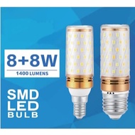 LED Light Bulb E27 E14 LED Corn Bulbs Tricolor 3 colour 16W 8+8W