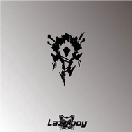 Car Sticker Waterproof Sunscreen Motorcycle World Of Warcraft Tribe 24H Shipped From Taiwan