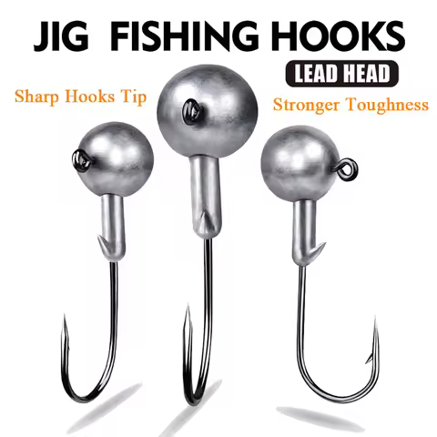 5PCS Crank Jig Head Hook 1g 2g 3.5g 5g 7g 10g 12g 20g Fishing Hook Head Jig Lure Hard Bait Soft Worm