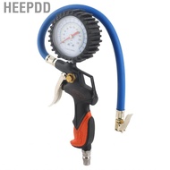 HEEPDD skill-my Tire Inflator with Pressure Gauge Oil Immersed Hose 0-16bar/0-230psi Copper Nozzle S