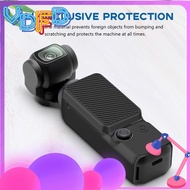VDFD ซิลิโคนทำจากซิลิโคน ฝาครอบกล้อง ป้องกันรอยขีดข่วน ล้างทำความสะอาดได้ ตัวป้องกันหน้าจอ ที่มีคุณภาพสูง ทุกรอบ เคสป้องกันรอย สำหรับ DJI OSMO Pocket 3