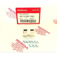 HONDA 45112ML7921 - Retainer Bracket CBR 250RRHONDA - CBR 250RR Rear Brake Pad Mount
