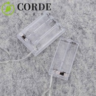 CORDE Battery Box Battery High Quality  Cases for AA Battery 2 3 Slot 2X 3X Battery Holder
