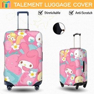 Luggage Protector Cover Kuromi Personalized Suitcase cover Stretchable Luggage Accessories Anti Scra