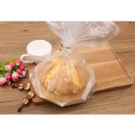 (10pcs/set) 8''inch Chiffon Cake Sponge Cake Packing Bun Bread Pastry Packaging Bag / Beg Plastik un