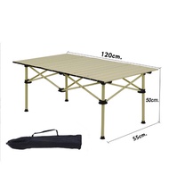 FiT โต๊ะ โต๊ะพกพา พับเก็บได้ <ฟรีถุงเก็บ> เหมาะกับสายแคมป์ปิ้ง โต๊ะปิกนิก อะลูมิเนียม รุ่น OD 528 52
