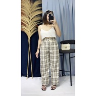 BREE FASHION - KULOT MOMO TARTAN PANTS