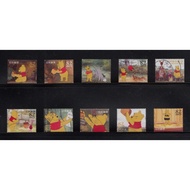 Japan Stamp@G85 Winnie the Pooh 10pc