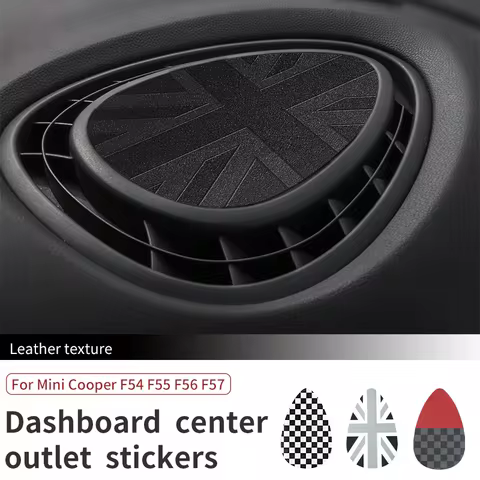 Car Dashboard Air AC Vent Outlet Center Console For Mini Cooper F56 F55 F54 F57 Car Interior Decorat