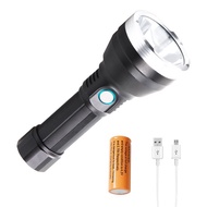 🔥SST40SpotlightBCharging OutdoorLEDStrong Light Long-Range Household High-Power Flashlight