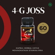 4-G Joss Original - 4G JOSS Herbal Multivitamin pria Tingkatkan Stamina