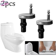 ⭐A_A⭐ 2x Toilet Seat Hinges Top Close Soft Release Quick Fitting Heavy Duty Hinge