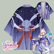 Haori Cardigan Anime Genshin Impact Kokomi Japanese Cosplay Costume YOTACOS