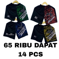 LAGI PROMO!! CELANA OLAHRAGA SANTAI PRIA DEWASA M-ZUNO 60 RB DAPAT 14 PCS/ CELANA PENDEK SANTAI COD