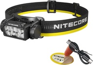 Nitecore HC60 UHE 1600 Lumen Headlamp USB-C Rechargeable with White and Red Beams for Night Runing C