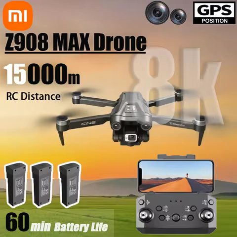 Xiaomi Z908 PRO/MAX 8K Drone 5G Wifi Aerial Photography Optical Flow Drone Obstacle Avoidance Quadco