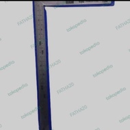 penggaris siku tukang stainless steel opt 50 x 25 cm