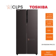 TOSHIBA 530L Inverter Side by Side Refrigerator Fridge GR-RS600WI-PMY(37) WIFI GRRS600WI