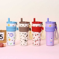 GANTUNGAN Tumbler 710ML Jumbo Stainless Steel Hot Drinking Bottle SUS 316 Viral Tumbler/ Free Straw 