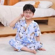New Children's sleepwear boy cotton pajamas set kids pyjamas Breathable Soft kid pajamas Clothes