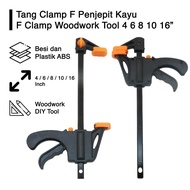 F Clamp Clamp Wood Iron Ratchet Clamp Tool F 4 6 8 10 16 Inch Quick Release Strong Material Ergonomi