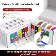 30AWG -16AWG High Temperature Resistant Soft Silicone Wire Tin Plated Copper Soft Wire 16 20 28 30AW