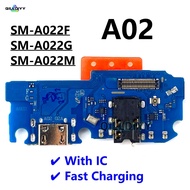 1pcs For Samsung Galaxy A02 A022F A022G A022M USB Charging Connector Board Charger Dock Port Microph
