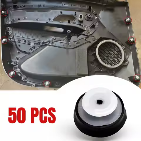 100/50Pcs Car Auto Bumper Fastener Retainer Push Door Panel Clips 9341PF 6991Y8 For Citroen C2 C8 C3