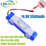 Brand new 14.8V Battery 6800mAh 12800mAh Lithium ILIFE V5 V5s V50 V3 plus v3s pro Robot Vacuum Clean