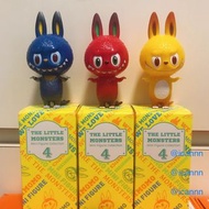 [盲盒己開] ZIMOMO The little Monsters series 4 mini figure collection labubu How2work 第四代 盲盒 小雀斑 set 3