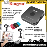 KingMa BMU038 4k60Hz HDMI video capture card unique design uncompressed