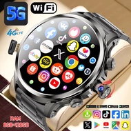 Android Smartwatch Phone Android 10.0 OS Smart Watch 4G 5G SIM With 900W Camera GPS WIFI Heart Rate 
