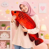 Arowana Fish Pillow Doll Size 90 Cm SNI Luxury Quality Toy Low Price for Gift