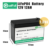 【12.8V 12AH/24AH】LiFePO4 BATTERY 12V with bms pack battery and Energy storage battery