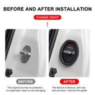 4PC Daihatsu Car Door Lock Cover Silicone Anti-collision Soundproof Shock Absorption Buffer Car Acce