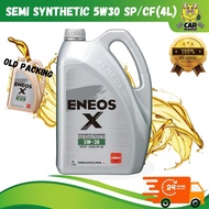 ORIGINAL ENEOS 5W30 Semi Synthetic Engine Oil ENEOS X SP/CF (4L) 2024-2025 NEW PACKING